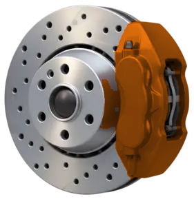 Étrier Orange